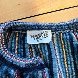 Women's Striped Cardigan - Blue Multi